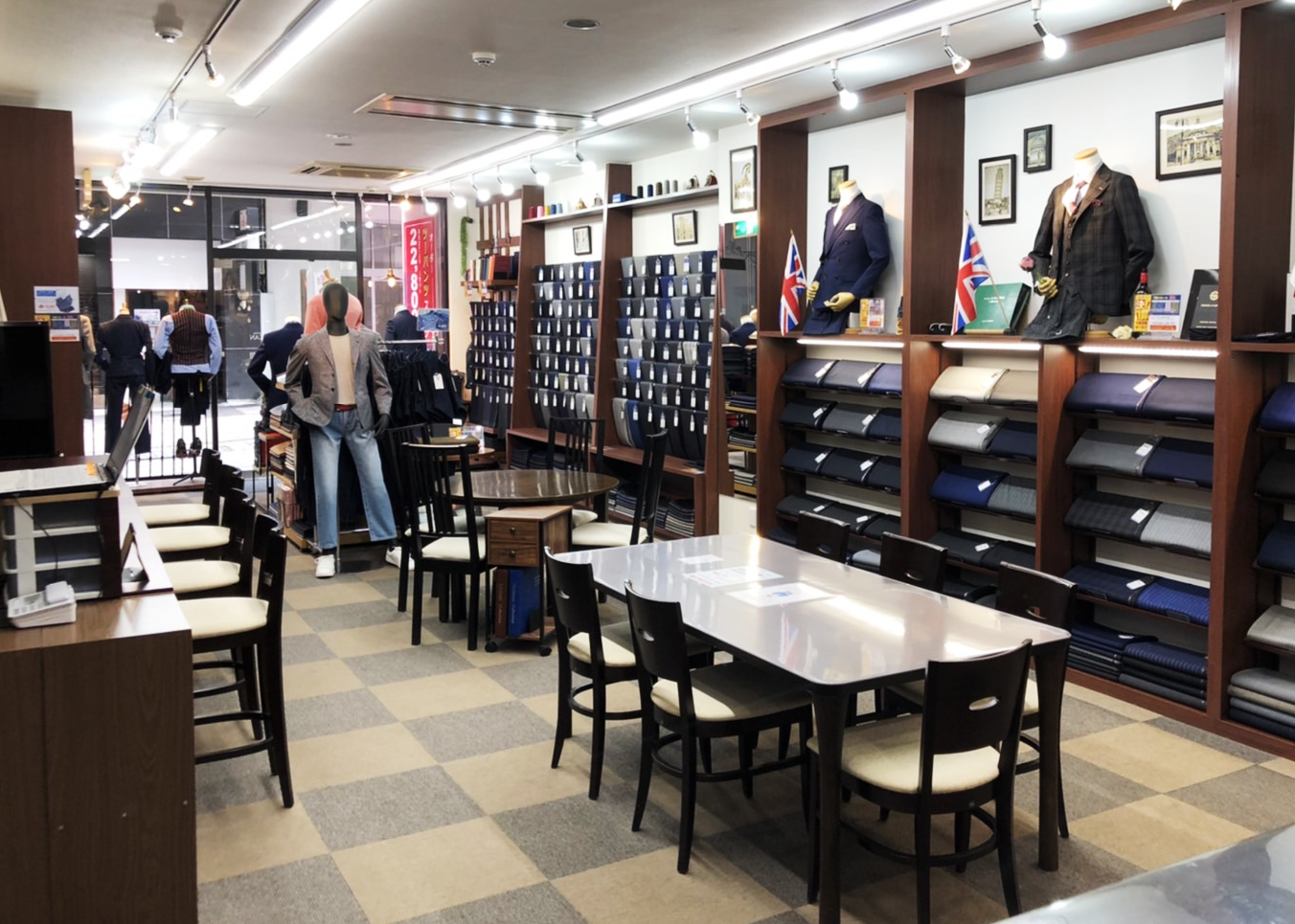 オーダースーツ　DANKAN  店舗イメージ3