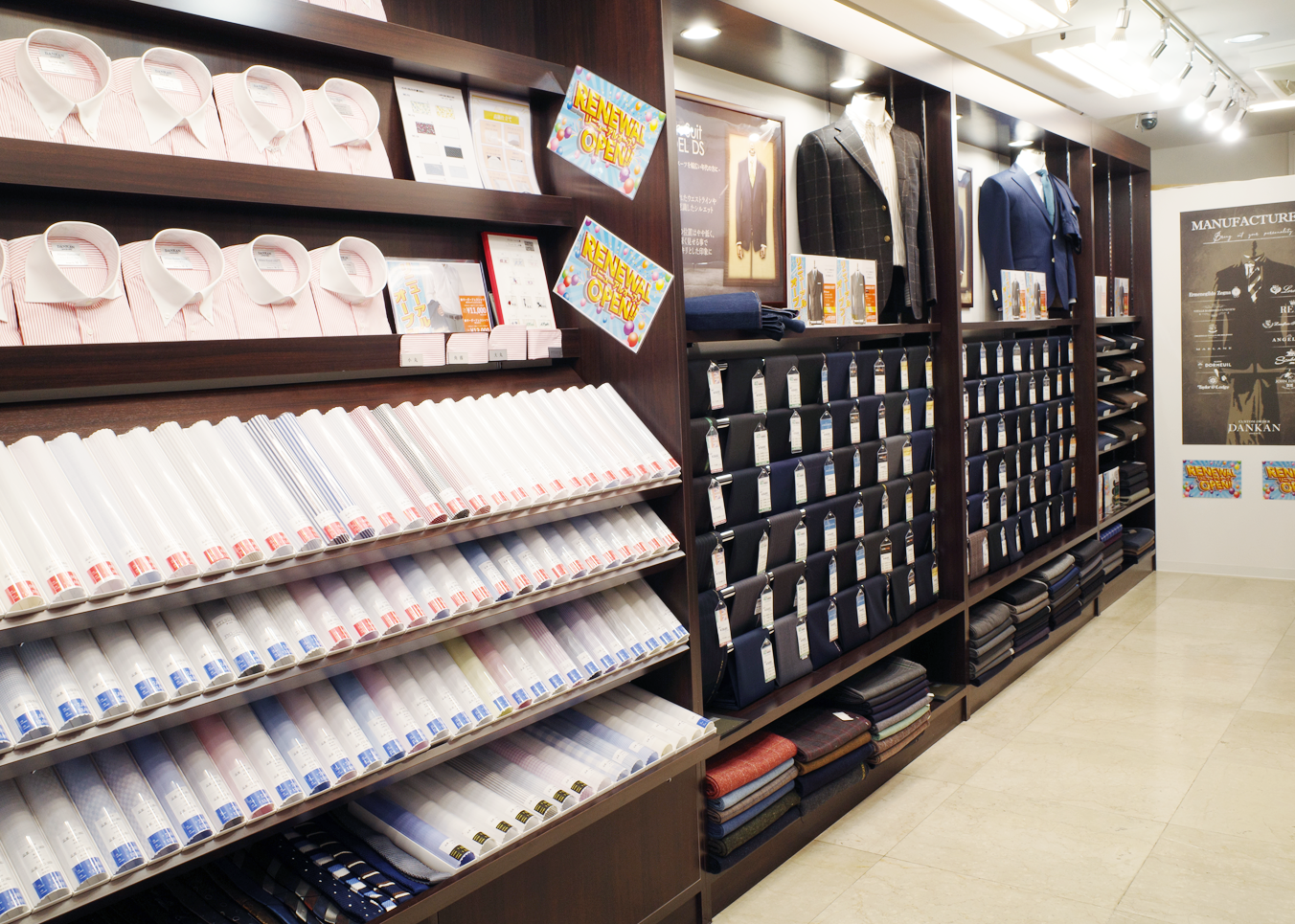 オーダースーツ　DANKAN  店舗イメージ3