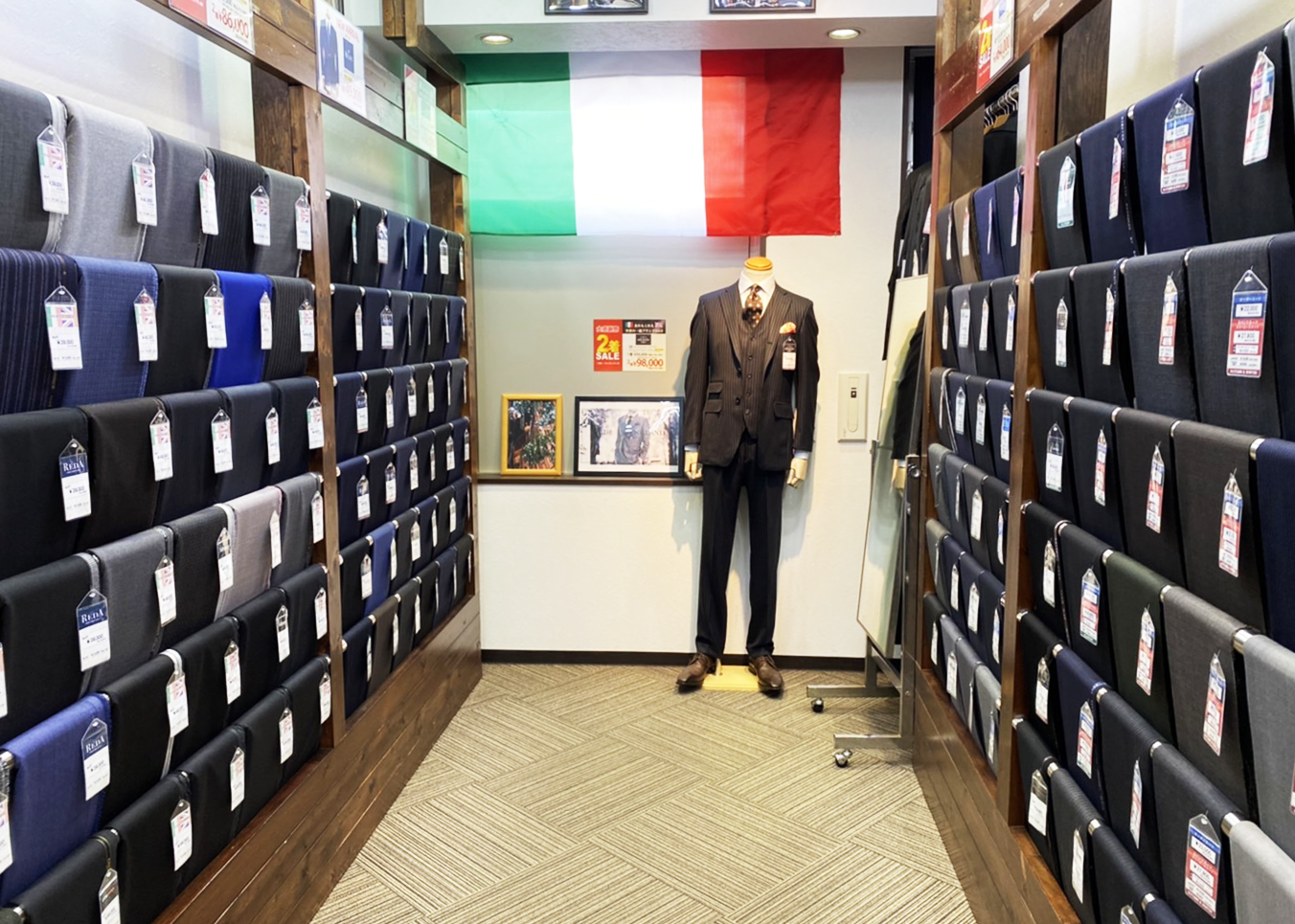 オーダースーツ　DANKAN  店舗イメージ1