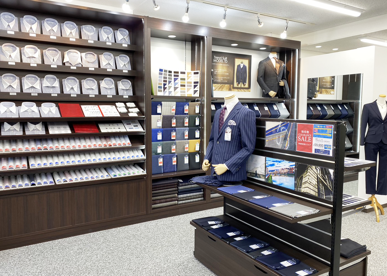 オーダースーツ　DANKAN  店舗イメージ2