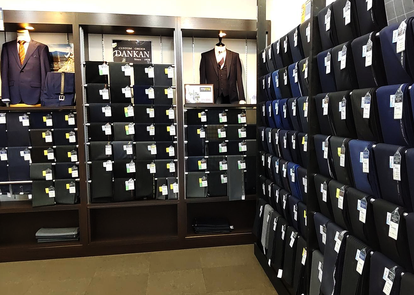 オーダースーツ　DANKAN  店舗イメージ4