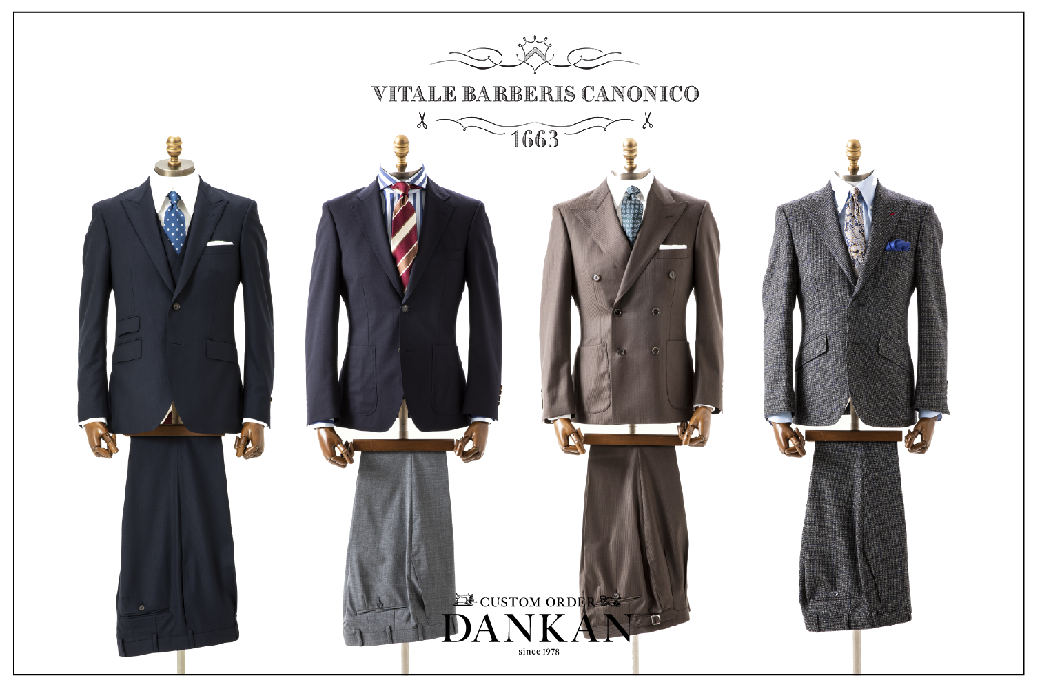 CANONICO　秋冬物新柄入荷