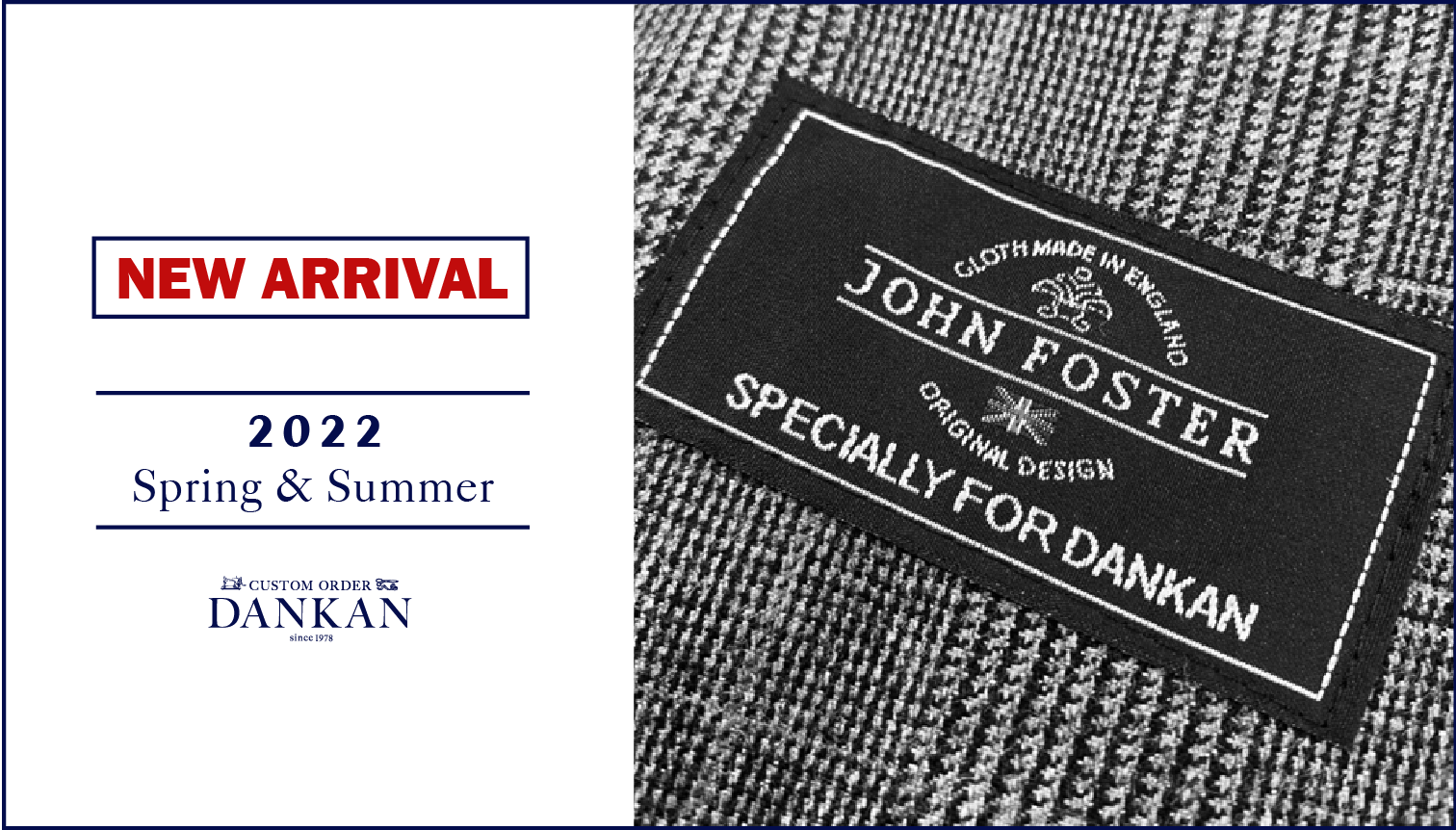 2022SS　新柄続々入荷！